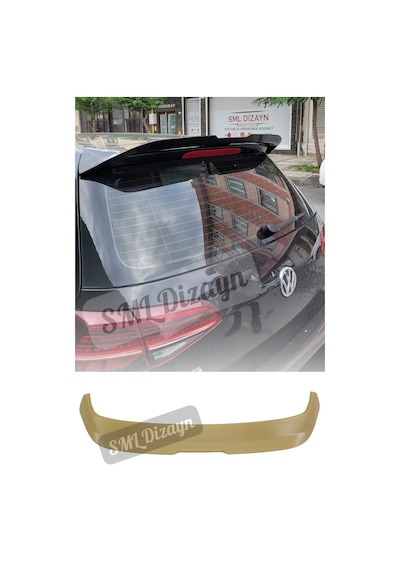 Volkswagen Golf 7 R Line Spoiler Boyasız Golf 7 Gti Spoyler-kanat
