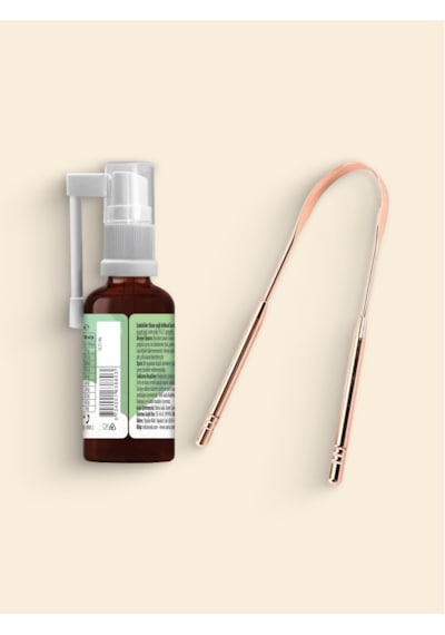 2'li Ürün- Ravla Nane Yağlı Bitkisel Karışım - 50ml / Ravla Dil Temizleyici