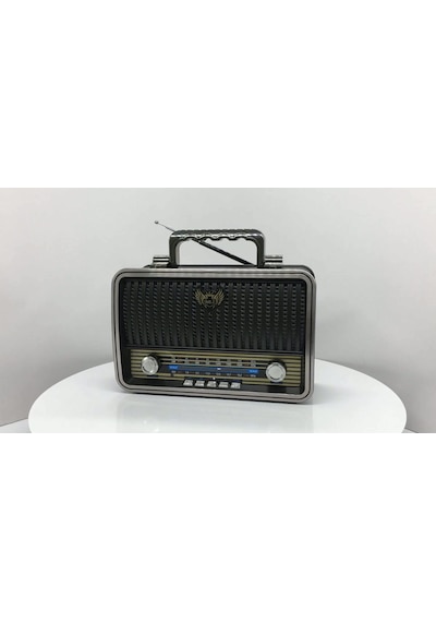 Kemai Md1909Bt Usb Sd Mp3 Bluetooth Şarjlı Nostaljik Radyo