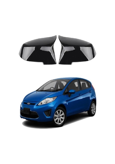 Ford Fiesta 08-17 Araca Özel Batman Yarasa Ayna Kapağı Pianoblack