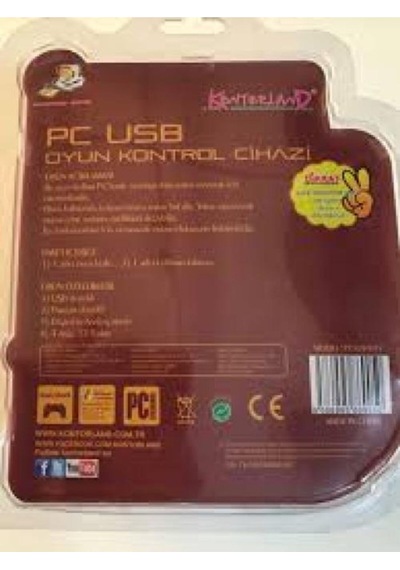Dıaron Pc Usb Gamepad Joystıck Oyun Kolu Drn-792