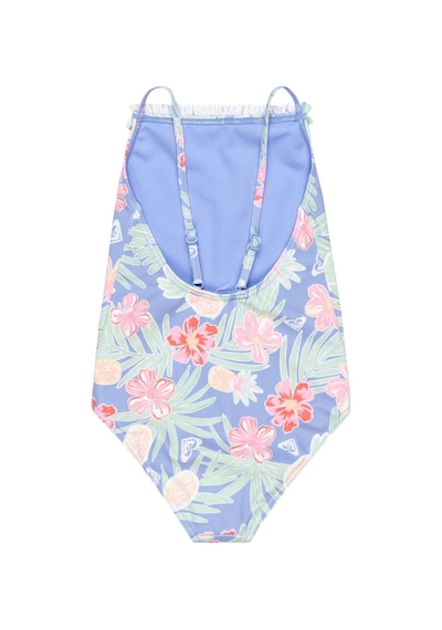 Roxy Roxy Tropical Story One Piece Kız Çocuk Mavi Mayo Pjb6