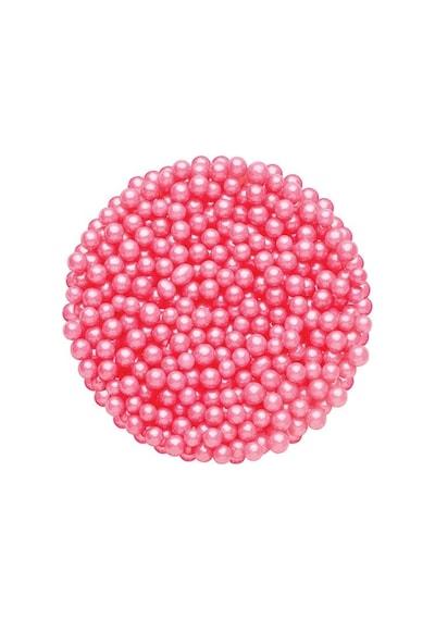 Pembe Boncuk Pasta Süsleme Şekerleri 250 G
