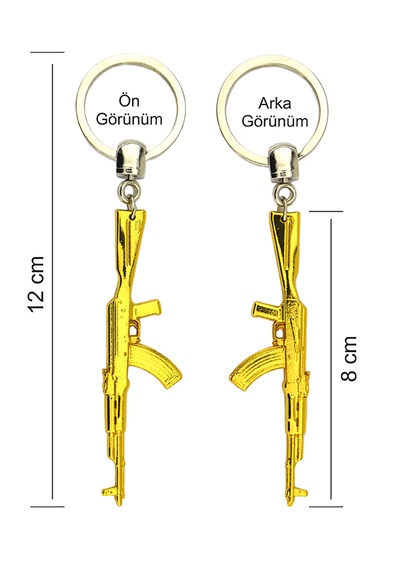 Keleş Anahtarlık Kls-47 - Gold Görünümlü
