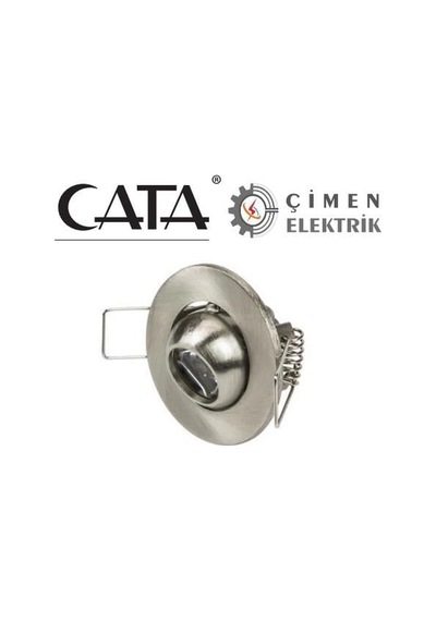 Cata Ct 5268 1.5w Satin Kasa Led Spot 6400k Beyaz Işık Diğer