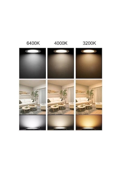 Cata Ct-5665 55w Xplus Slim Led Sıva Üstü Led Panel Aydınlatma Beyaz Işık 6400k