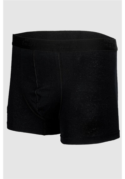 Nacar Store 5'li Erkek Siyah Pamuklu Likralı Boxer