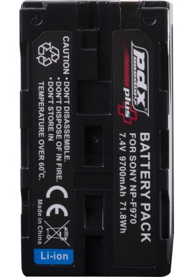 Pdx NP-F970 Batarya Pil 9700Mah Mc1000 Mc1500 Mc2000 Mc2500 Hdv
