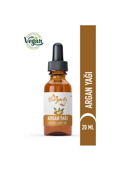 Life %100 Saf Argan Yağı Saç Bakım Serumu 20 Ml Onarıcı Besleyici