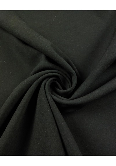 Siyah Renkte Krep En 140 Cm X Boy 150 Cm -10263 Siyah