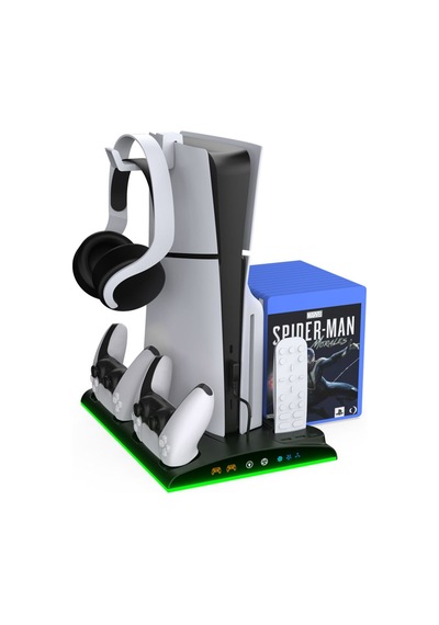 Ps5 Slim Ve Tüm Modeller İçin Multi Fonksiyon Soğutma Ve Şarj Ünitesi Uyumlu