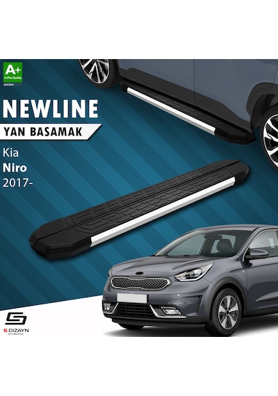 S-dizayn Kia Niro Newline Krom Yan Basamak 183 Cm 2017 Üzeri N11.19470