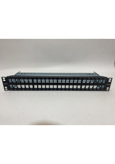Corning 48 Port Boş Keystone Patch Panel 19inç Caxxsv-04808-c002