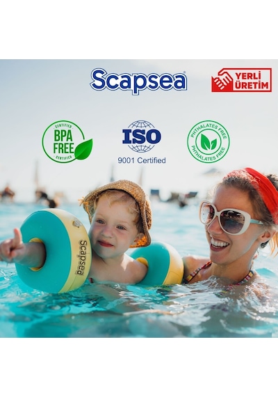 Sacapsea Çocuklar İçin Yüzme Kolluğu İçi Dolgulu 10 KG