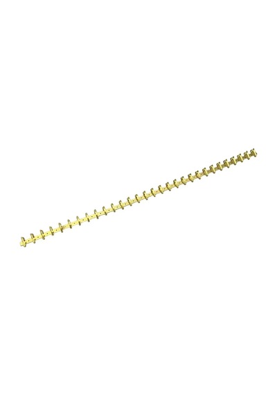 Yerli Üretim Metal Malzeme Sarı Renk Bir Metre Tesbih&takı Sergileme Askısı Çok Renkli