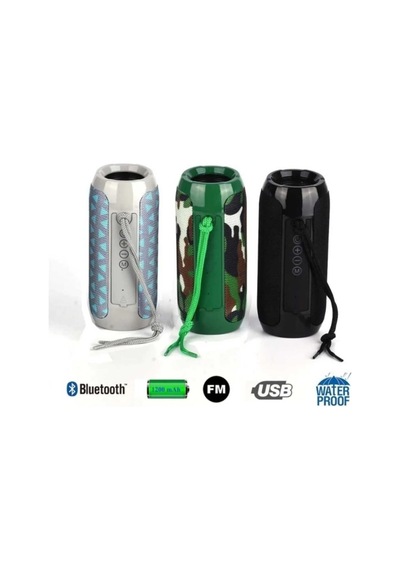 Junglee 236 Fm Radyolu Bluetooth Hoparlör Yükses Ses Extra Bass Wireless Speaker Usb/sd/aux Girişli Ses Bombası İl