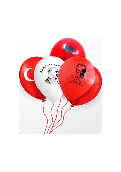 Beysüs Atatürk Baskılı Lateks Balon Ata Balon 12'li