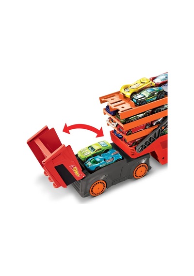 Hot Wheels Mega Tır - Mavi Su Dünyası Çok Renkli