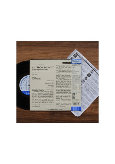 Best From The West Vol. 1 - Modern Sounds From California 10'' Blue Note Plakk