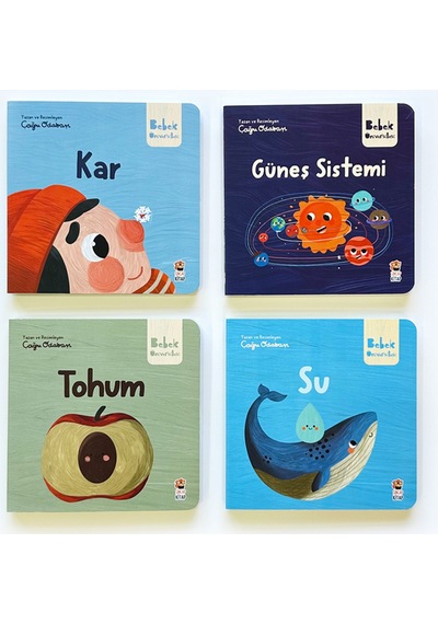 Bebek Üniversitesi Hikayeli İlk Kavramlarım 4 Seri 16 Kitap Set