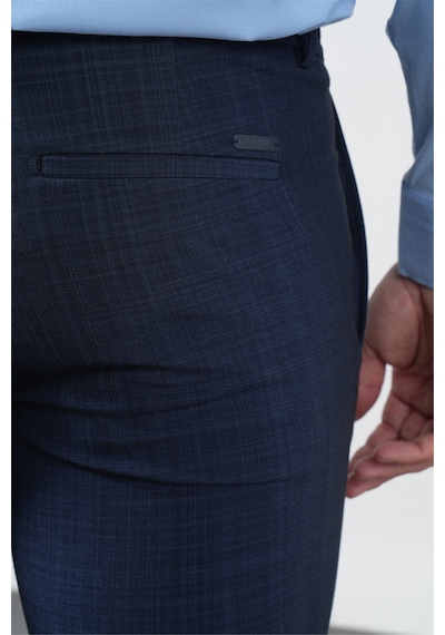 İmza Lacivert Yan Cep Slim Fit Esnek Jogger Pantolon 1003260179 Koyu Lacivert