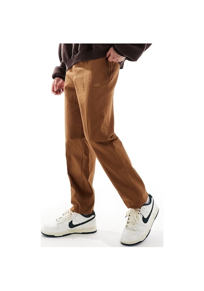 Nike Club Chino Woven Trousers Canvas Pant Erkek Dokuma Canvas Pantalon Kahverengi