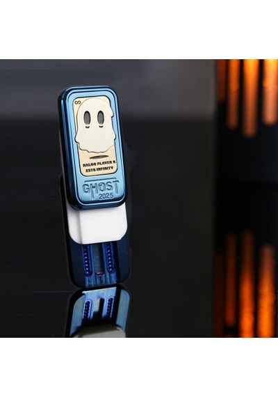 Mechanical Ghost Edc Slider Yeni Nesil Premium Stres Çarkı Sapphire Blue