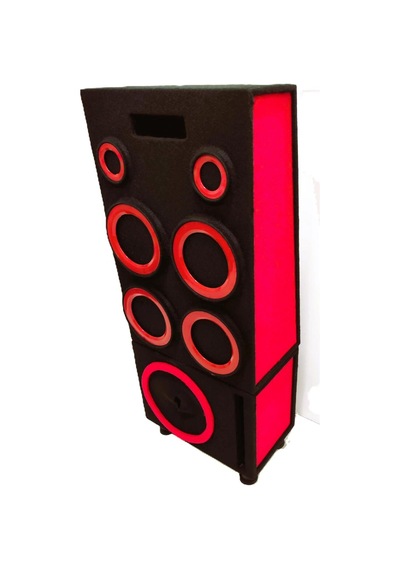 Kayseri Pandizot Müzik Kutusu&dolabı Bas Kabin+4x20cm,2x10cm Ve Teyp Yeri Boş Hoparlörsüz