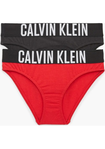 Calvin Klein 2pk Bıkını Kadın Kırmızı Bkini Külot Set