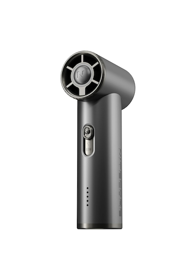 Nitecore Nef01 Premium Şarjlı El Fanı, 5 Kademeli, 4000 Mah, Alüminyum Gövde, 13 Saate Kadar Kullanım Gri