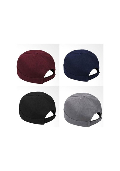 Eleven Market Retro Docker Cap Takke Leon Bere Unisex Lacivert Şapka