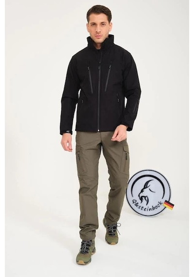 Q&steinbock Arthur Erkek Softshell-29425 Siyah