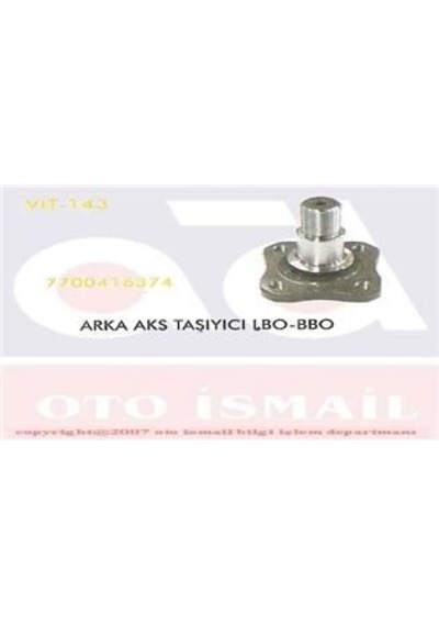 AKS TAŞIYICI ARKA CLIO II III IV THALIA / LOGAN 1.4 8V E7J 1.4 16