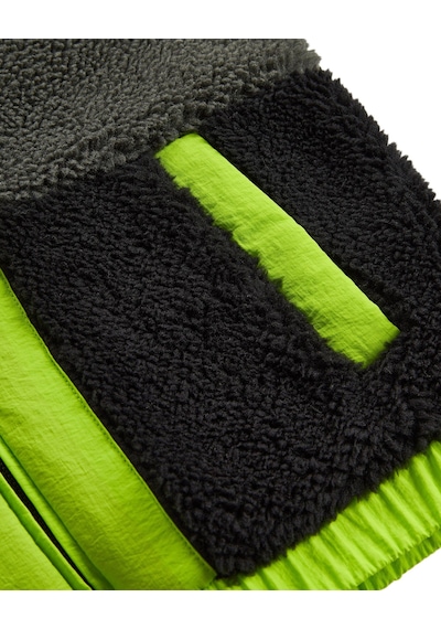 Skechers B Outdoor Fleece Full Zip Sherpa Büyük Erkek Çocuk Siyah Mont Sk2620141-1602