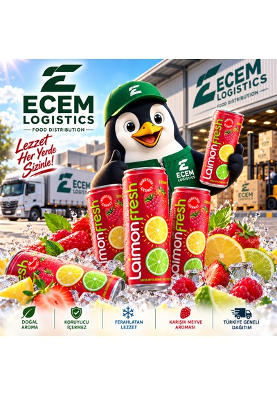 Laimon Fresh Yeşil Limon Portakal Çilek