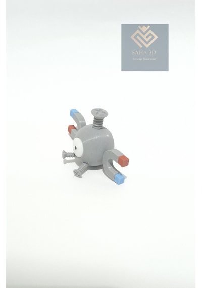Pokemon Magnemite Figür 7 Cm Mıknatıslı, Magnet