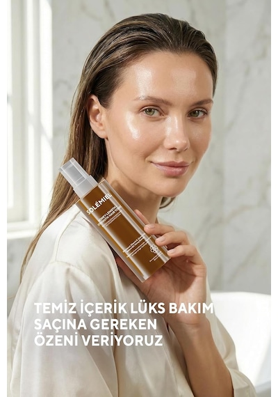 Solémiel Saç Dökülmesine Karşı Güçlendirici Saç Toniği 150 Ml - Batana, Castor Yağı, Biotin Ve Bal Özlü Durulanmayan Saç Bakım Spreyi