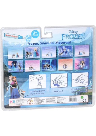 Bk005 Gepettoys. Frozen Sihirli Boyama Kitabı