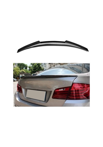 Autogp Bmw F10 Bagaj Üstü Spoiler Siyah Boyalı Yarasa Model 2009 / 2016 Agp-bgz-sp-145396