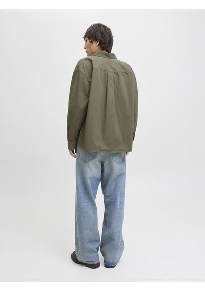 Jack & Jones Jack Jones Erkek Tek Cepli Uzun Kollu Gömlek 12279575 Yeşil
