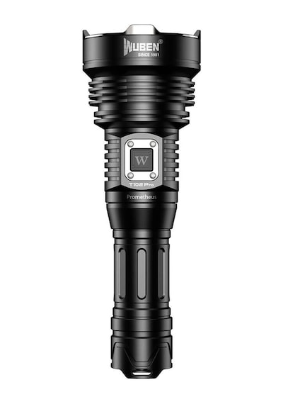 Wuben T102 Pro 3500 Lümen Profesyonel Taktik El Feneri Siyah