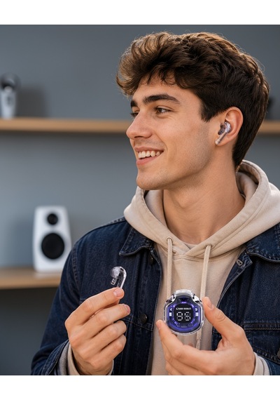 Kablosuz Kulaklık Led Ekranlı Xuczzzultrapodsproooo-2-1 Diğer