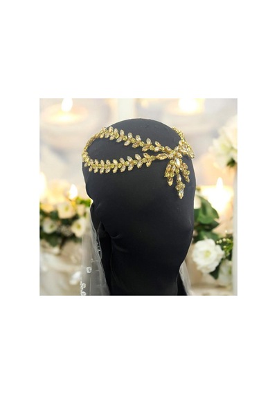 Alınlık Gelin,kına,nişan,söz,after,bride,party Taç Altın - 729058546 Altın