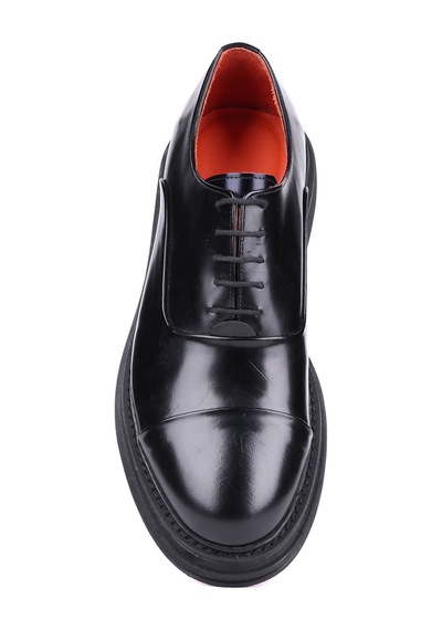 Shoetyle - Siyah Hakiki Açma Deri Bağcıklı Erkek Klasik Ayakkabı 250-2035-1532