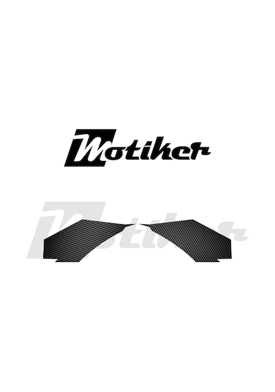 Yamaha Yzf R25 - R3 /2019 - 2025 Model Yan Grenaj Mat Karbon Tasarım Sticker Etiket Modeli