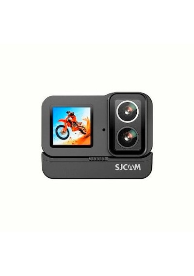 Sjcam Sj20 4k Çift Lens Gece Görüşlü Aksiyon Kamerası Siyah