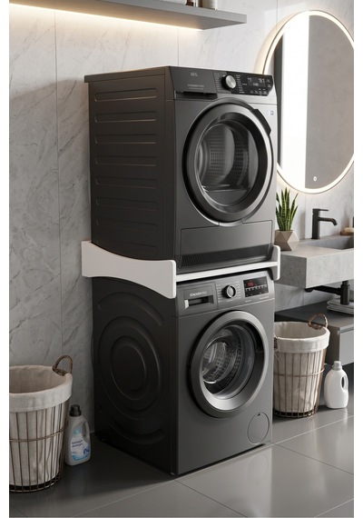 Çamaşır Makinesi Kurutma Makinesi Ara Bağlantı Tablası Üst Üste Koyma Rafı Standı 60x63,6 Cm Üst Üste Koyma Kiti 263 Beyaz Çok Renkli Çamaşır Makinesi Kurutma Makinesi Ara Bağlantı Tablası Üst Üste Koyma Rafı Standı 60x63,6 Cm Üst Üste Koyma Kiti 263 Beyaz Çok Renkli