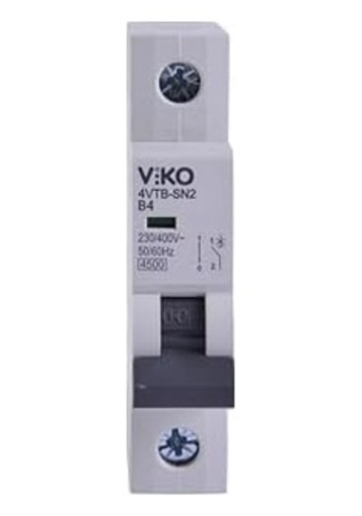 4vtb-1b04 Otomatik Sigorta 4,5ka B Tipi 1 Kutup 04a