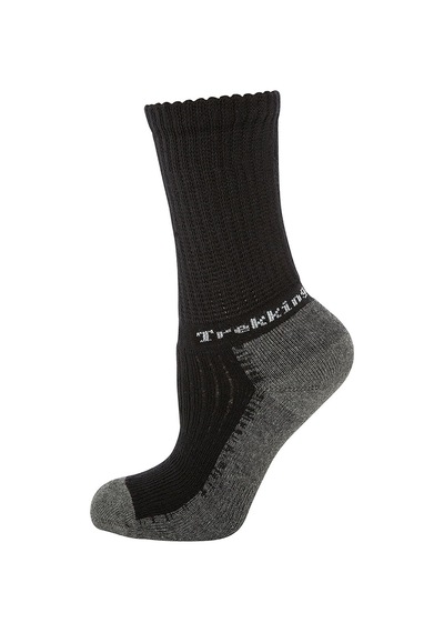 Thermoform Trekking Çocuk Çorap Siyah Renkli