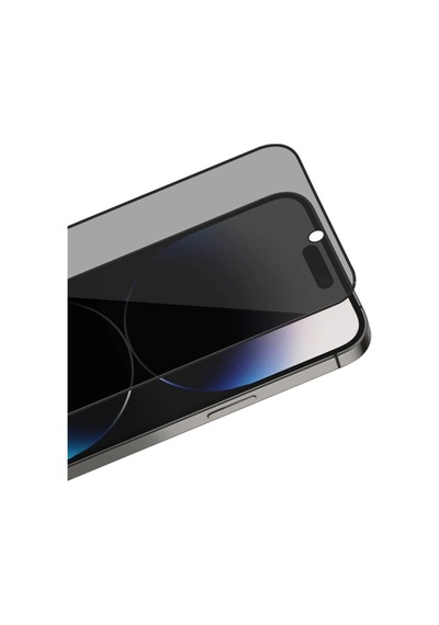 Apple, Uyumlu iPhone 16 Pro Max Bilvis 3x Ar Hayalet Cam Ekran Koruyucu - Siyah
